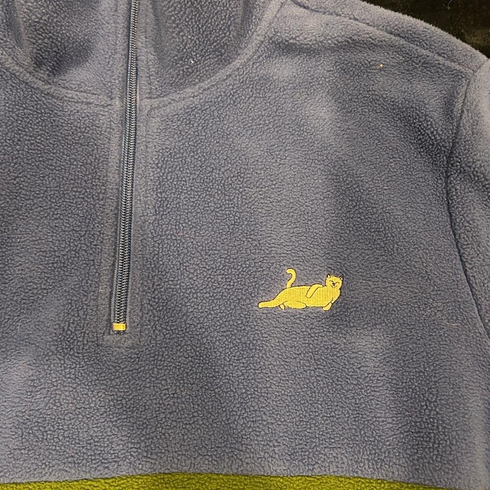 RIPNDIP FLEECE QUARTER ZIP UP - Picture 2 of 6